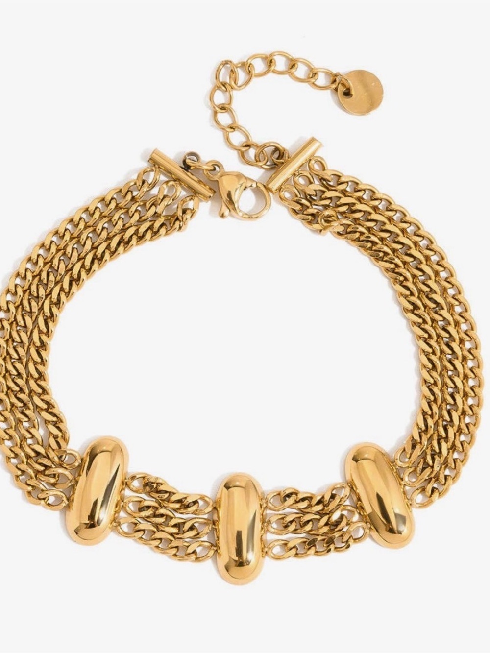 Gold Layer Bracelet (7314)